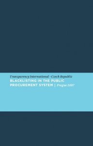 Blacklisting in the Public Procurement System