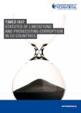 Timed out: Statutes of limitations and prosecuting corruption in EU countries